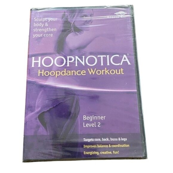 NWT Hoopnotica Hoopdance Hoola Hoop Workout Fitness DVD - Picture 1 of 3